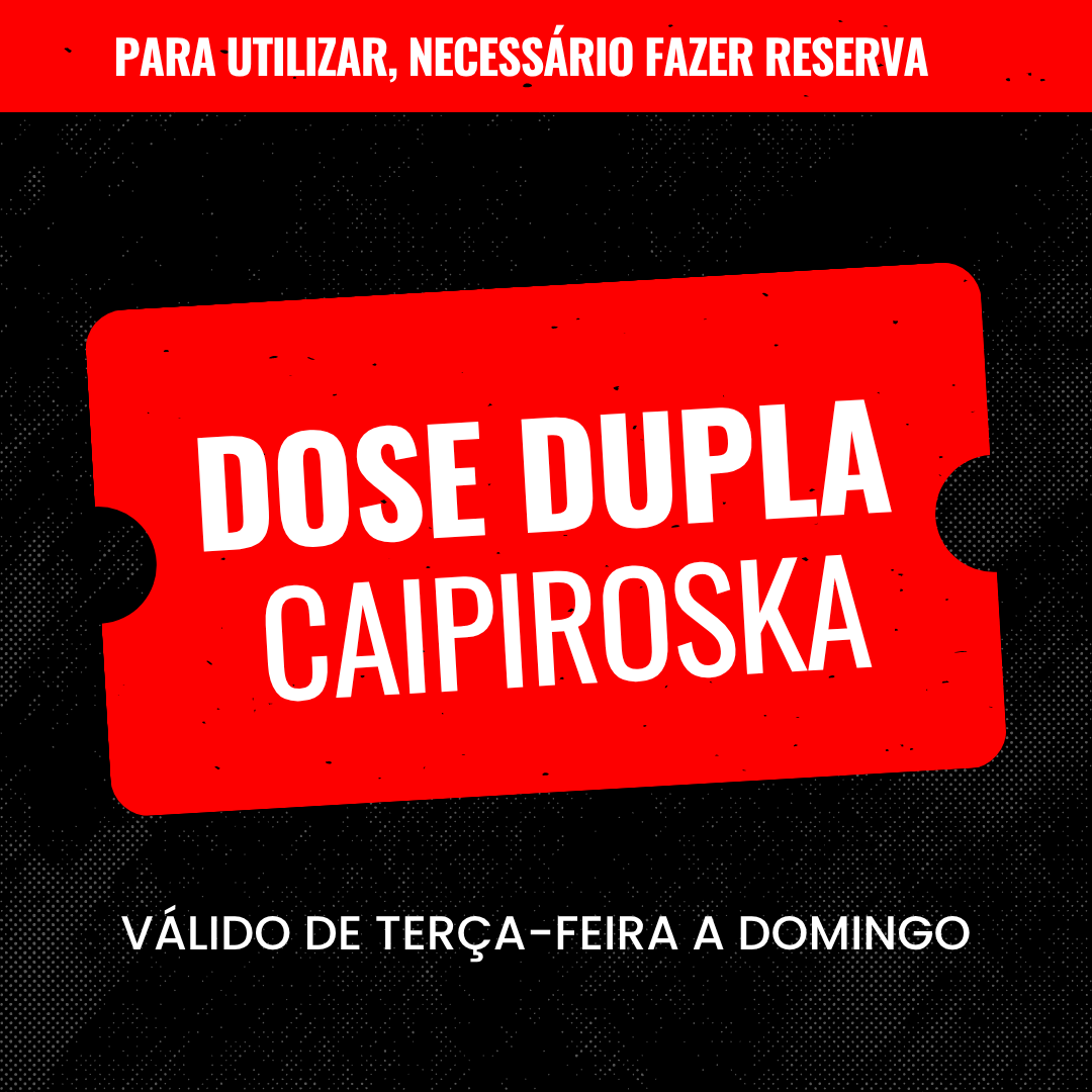 Dose dupla - Caipiroska(Limão)